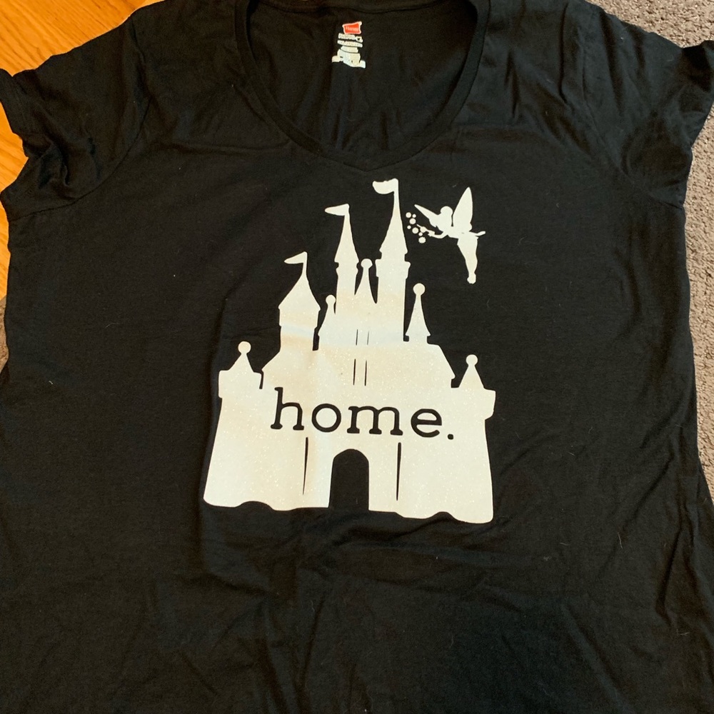 Women’s 2xl Disney Home black t-shirt